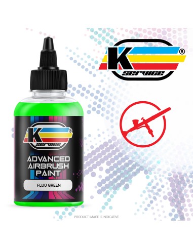 Fluoreszierende Acrylfarbe Wassergrün für Dieographie - 50ml