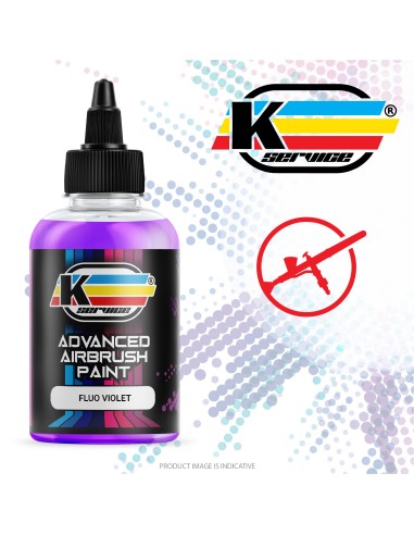 Farbe Fluoreszierendes Acryl Lila Wasser für Dieographie - 50ml