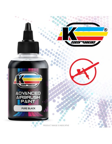 Farbe Tiefschwarz Acryl Für Luftbrush Matt 50ml