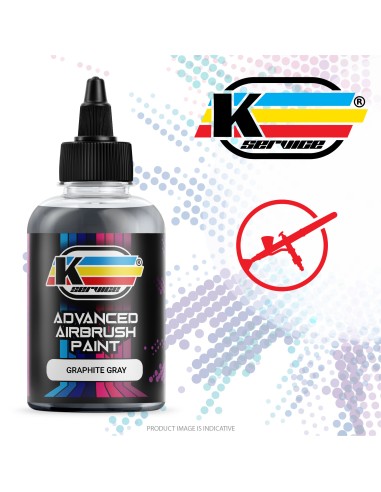 Colore Grigio Grafite Acrilico Per Aerografo Opaco 50ml