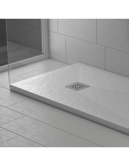 Resina epoxi de color blanco para platos de ducha - Fregaderos - Azulejo