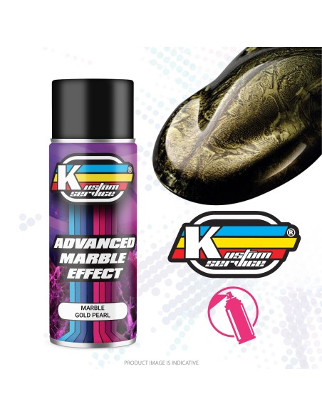 Pintura personalizada en aerosol de mármol Pearl Gold - 400ml