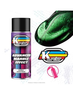 Pintura personalizada en aerosol de color perla verde -...