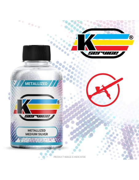 copy of ACRYLIC PAINT METALLIC MEDIUM SILVER WATER BASED 30ML