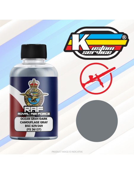 Modern Royal Air Force Dark Camouflage Gray BSC 629 Aircraft Color 30ml