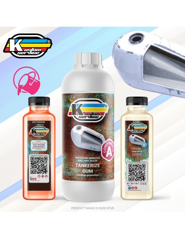 TANK GUM MEDIO Kit Trattamento Rigenerazione Serbatoio Max 25L.