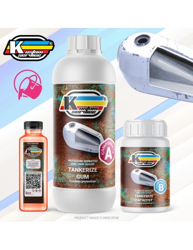 TANK GUM GRANDE Kit Trattamento Rigenerazione Serbatoio Max 55L.
