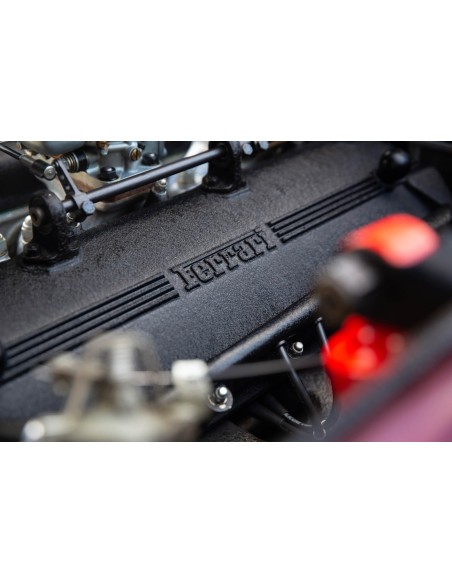 Wrinkle-Lack XL Schwarz Ferrari Hochtemperatur-Motor - 500gr