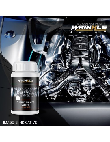 Weißer Primer für Motor und Bremssättel...