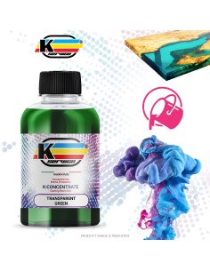 COLORANTE  VERDE ACIDO TRASPARENTE PER RESINA EPOSSIDICA...