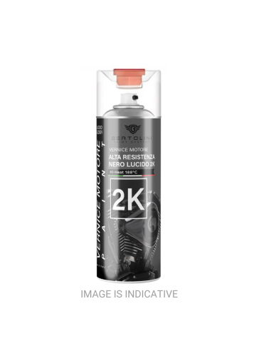 GLOSSY BLACK 2K - High Temperature Engine Spray...