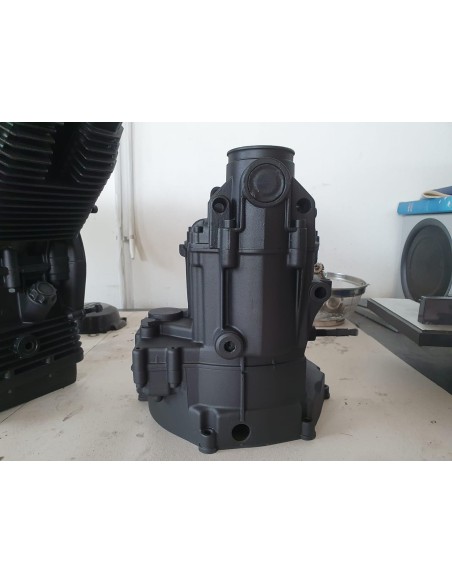 NERO OPACO TESTURIZZATO 2K Ibrido Spray Vernice Motore Alta Temperatura Goffrata - 400ml