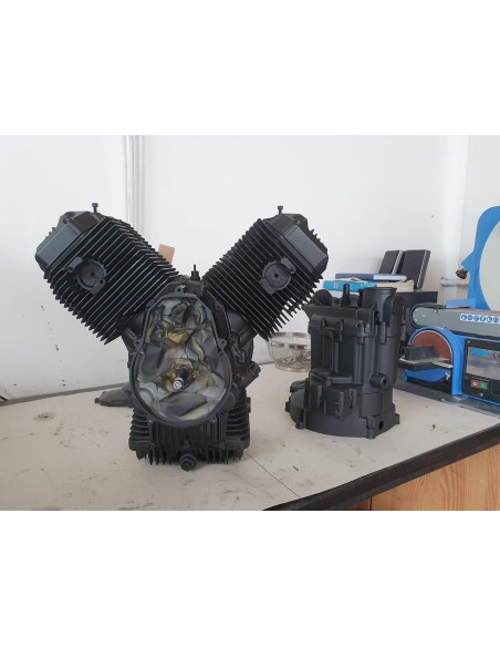 NERO OPACO 1K - Vernice Motore Spray Alta Temperatura - 400Ml