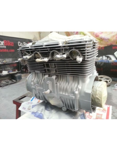 GRIS MÉTALLISÉ D'ÉPOQUE 1K - Peinture Moteur Spray Haute Température - 400ml