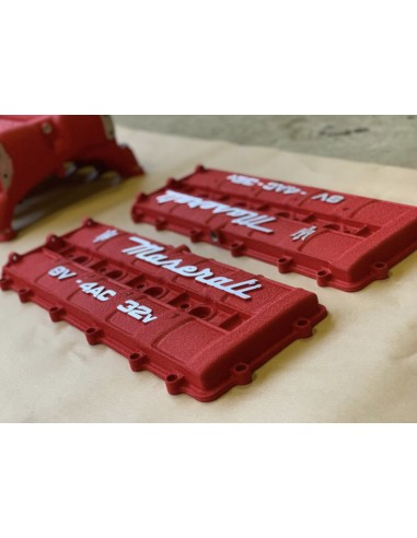 Wrinkle Paint Ferrari Red High-Temperature...