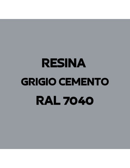 Resina Pavimenti Grigio Cemento Opaco Ral 7040 Garage Officine Appartamenti Terrazze Piscine Docce