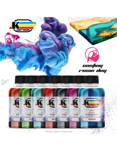 Colorante verde ácido transparente para resina epoxi 20ml