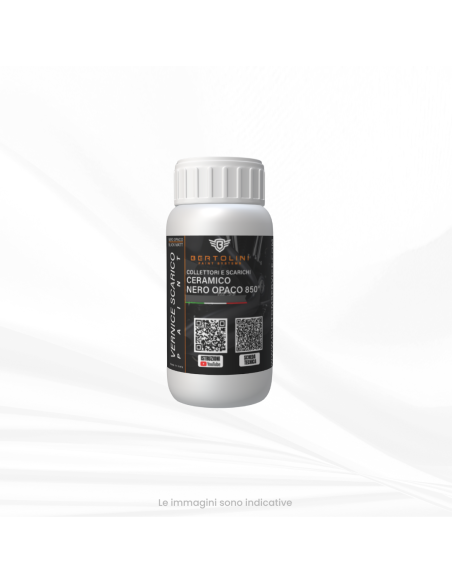 Peinture Haute Température Noire Mate Céramique Liquide 650° - 250gr