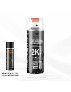 Nero lucido Spray 2K - Vernice Spray Pinze E Motore Alta...