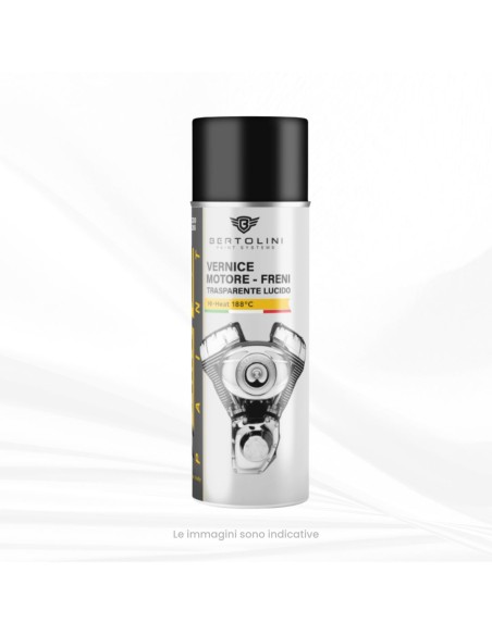 Engine and Brake Caliper Hi Heat Clear Coat Gloss 1K Spray - 400ml