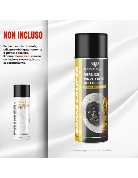 Oro Metallizzato - Vernice Spray Pinze Freno Alta Temperatura 1K