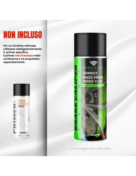 Verde Acido - Vernice Spray Pinze Freno Alta Temperatura 1K