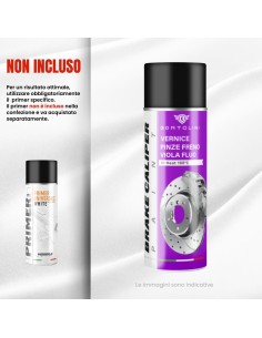 Fluorescente Viola 1K - Vernice Spray Pinze Freno Alta... 2