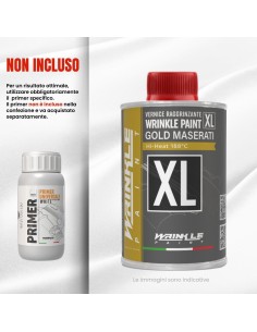 Faltenlack Gelb Modena XL Hochtemperatur-Motorlack - 500gr 2