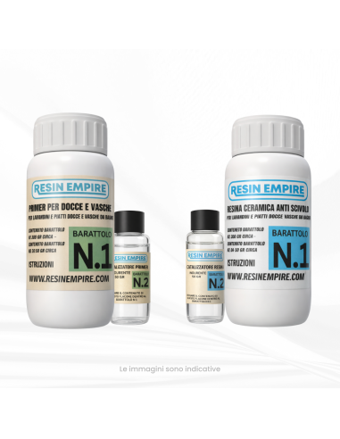 Weißes farbiges Epoxidharz für Duschplatten -...