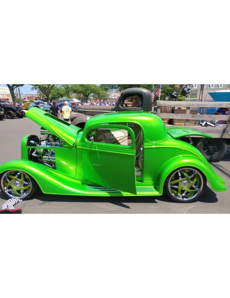 Colore Candy Base Opaca a Solvente Verde Acido