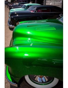 Colore Candy Base Opaca a Solvente Verde Acido 2