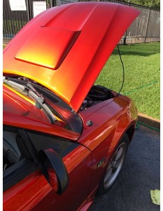 Color Kandy Base Mate Solvente Naranja Rojo 2