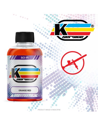 Arancio Rossastro Colore Acrilico Per Aerografo 30ml