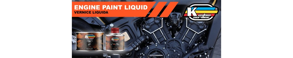 Flüssige Motorfarbe 2k professionelle Hochtemperatur Auto und Motorrad